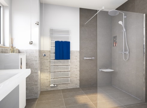 Modernes Badezimmer mit Komfort-Fit Ausstattung